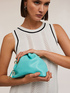 Curly bag in tessuto spalmato image number 0