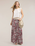 Crop top with openwork embroidery and scalloped edges image number 2