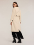 Manteau croisé en drap de laine mélangée image number 1