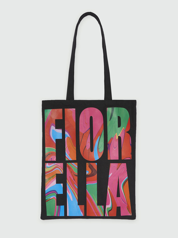 Tote Bag mit Schriftzug „Fiorella“