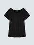 Off-Shoulder-T-Shirt aus Viskose-Jersey image number 4