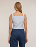 Top crop din tweed image number 1