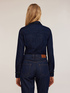 Camicia in denim con ricamo di pietre image number 1