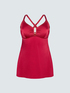 Tankini-Top mit goldenem Muster und Cut-outs image number 5