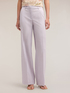 Linen blend lyocell palazzo trousers image number 2