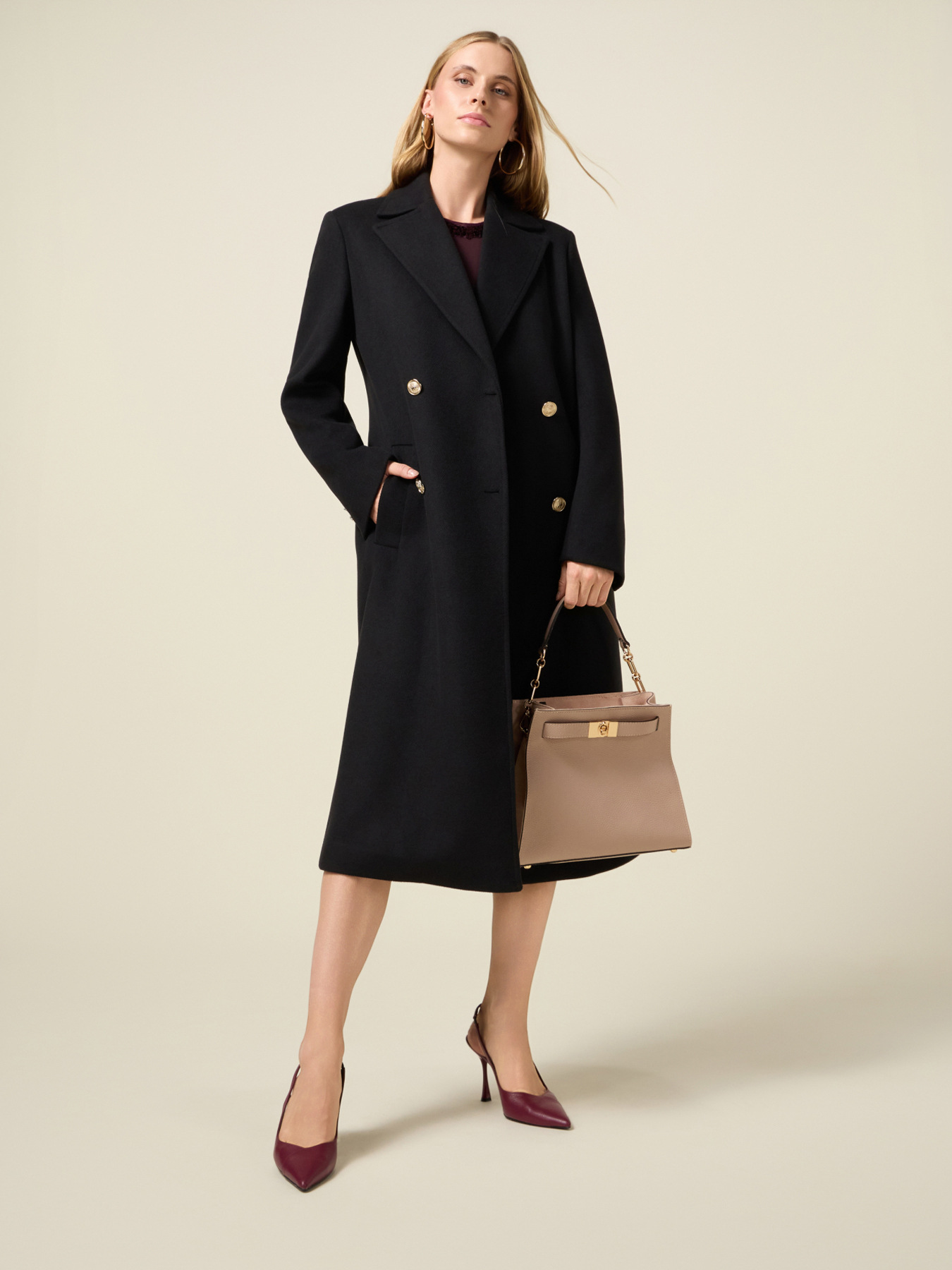 Langer Zweireiher-Mantel image number 3