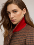 Cappotto slim fantasia check image number 3