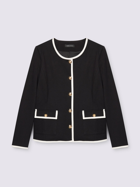 Bon-Ton-Jacke aus Punto Milano