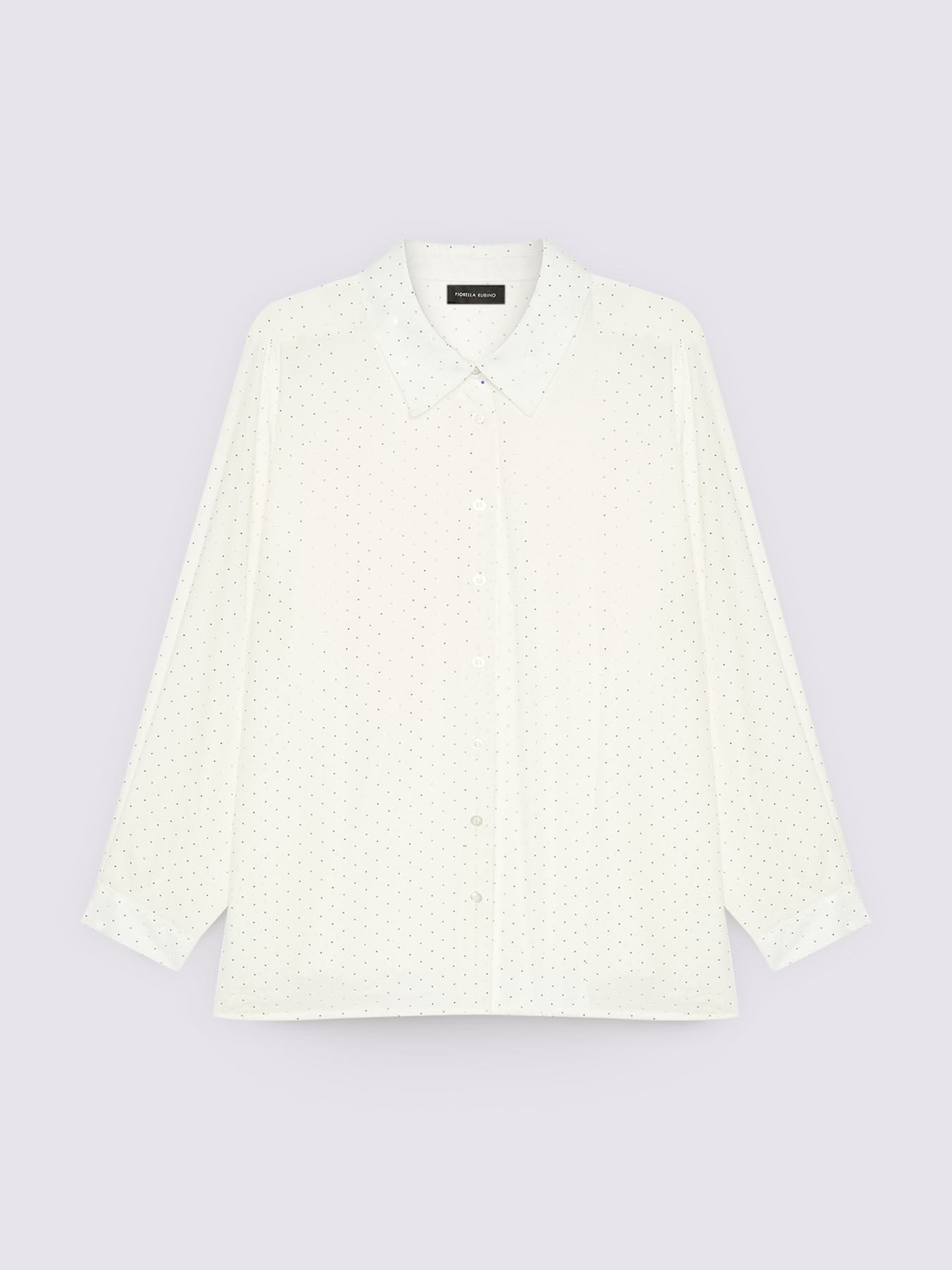 Georgette shirt with micro studs image number 4