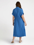 Hemdblusenkleid mit Bund in der Taille image number 1