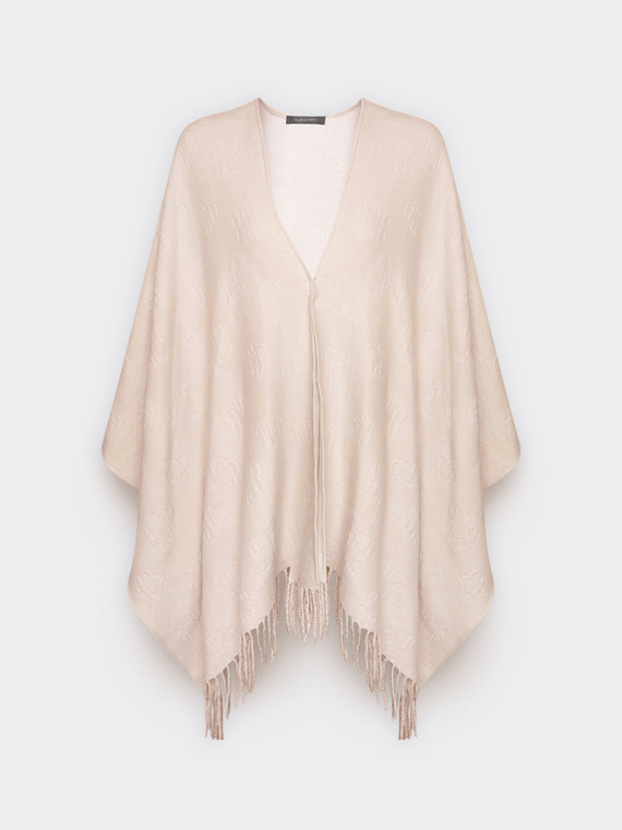 Reversible Monogram Cape