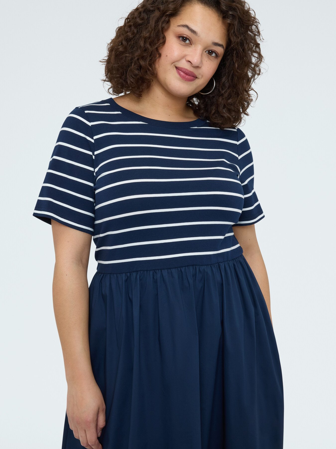 Vestito ibrido linea ad A image number 3