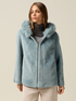 Short parka with hood image number 0