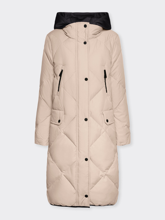 Daunenjacke aus matter Nylon