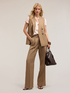Linen blend oversized vest image number 0