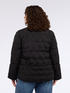 Down jacket with all-over pearl applications image number 1