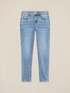 Stone-washed skinny jeans image number 4