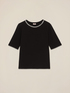 T-Shirt mit Schmuckstickerei image number 3