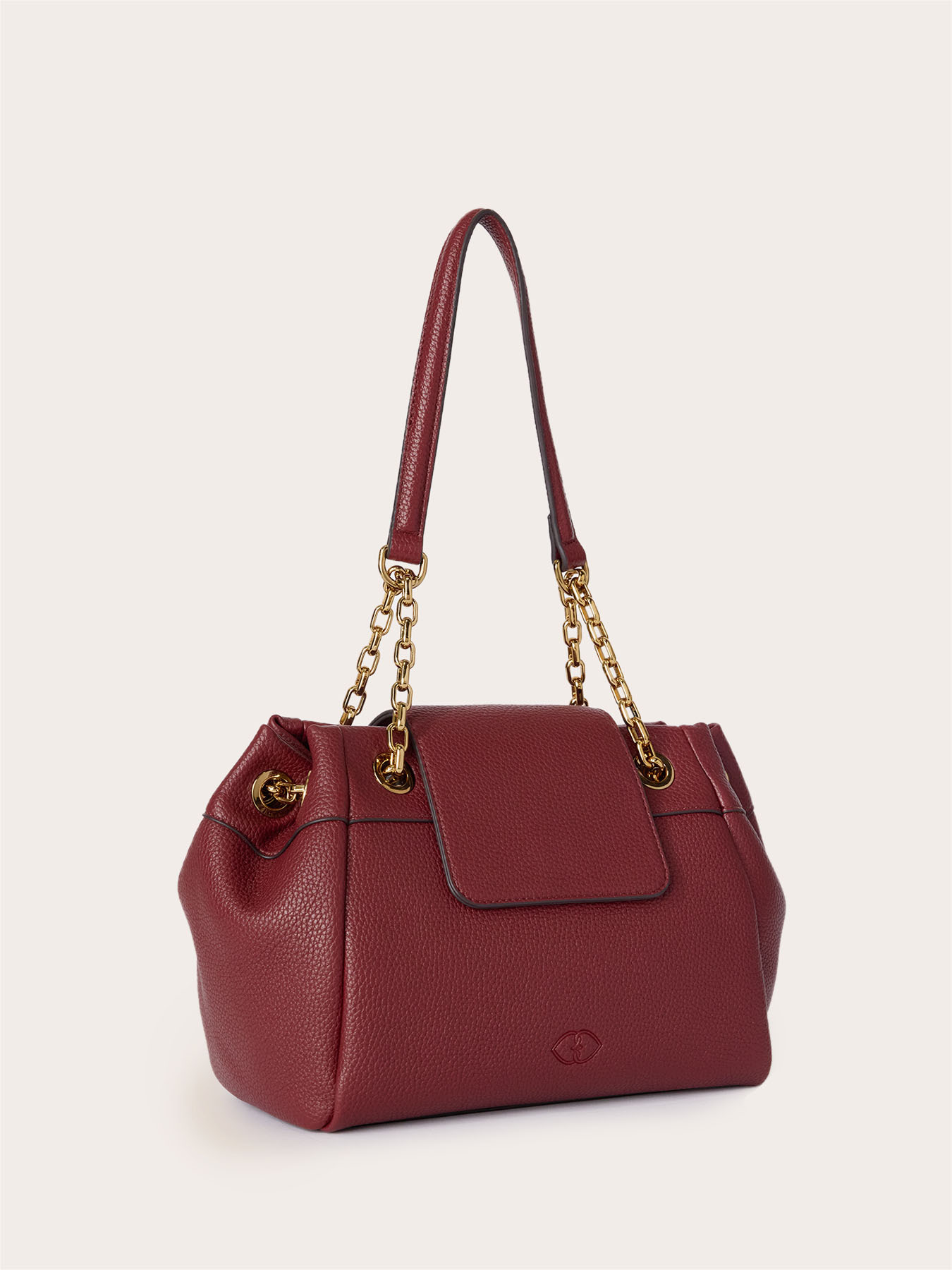 Shoulder bag with golden chain image number 3