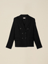 Blazer doppiopetto in punto milano image number 3