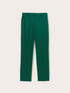 Chino trousers in linen blend image number 3