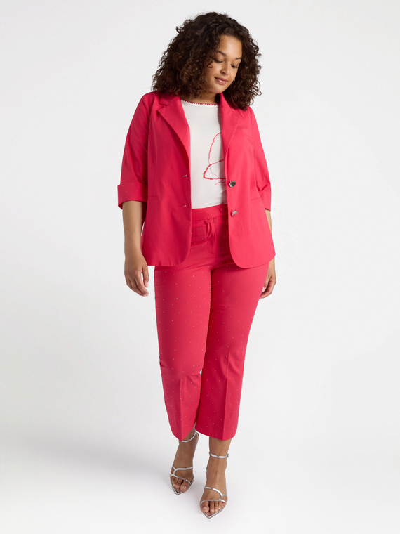 Pantaloni con piccole borchie