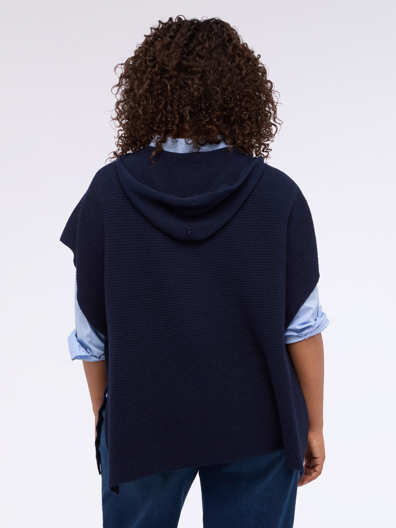 Maxi gilet à capuche image number 1