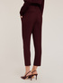 Regular fit trousers in technical fabric image number 1