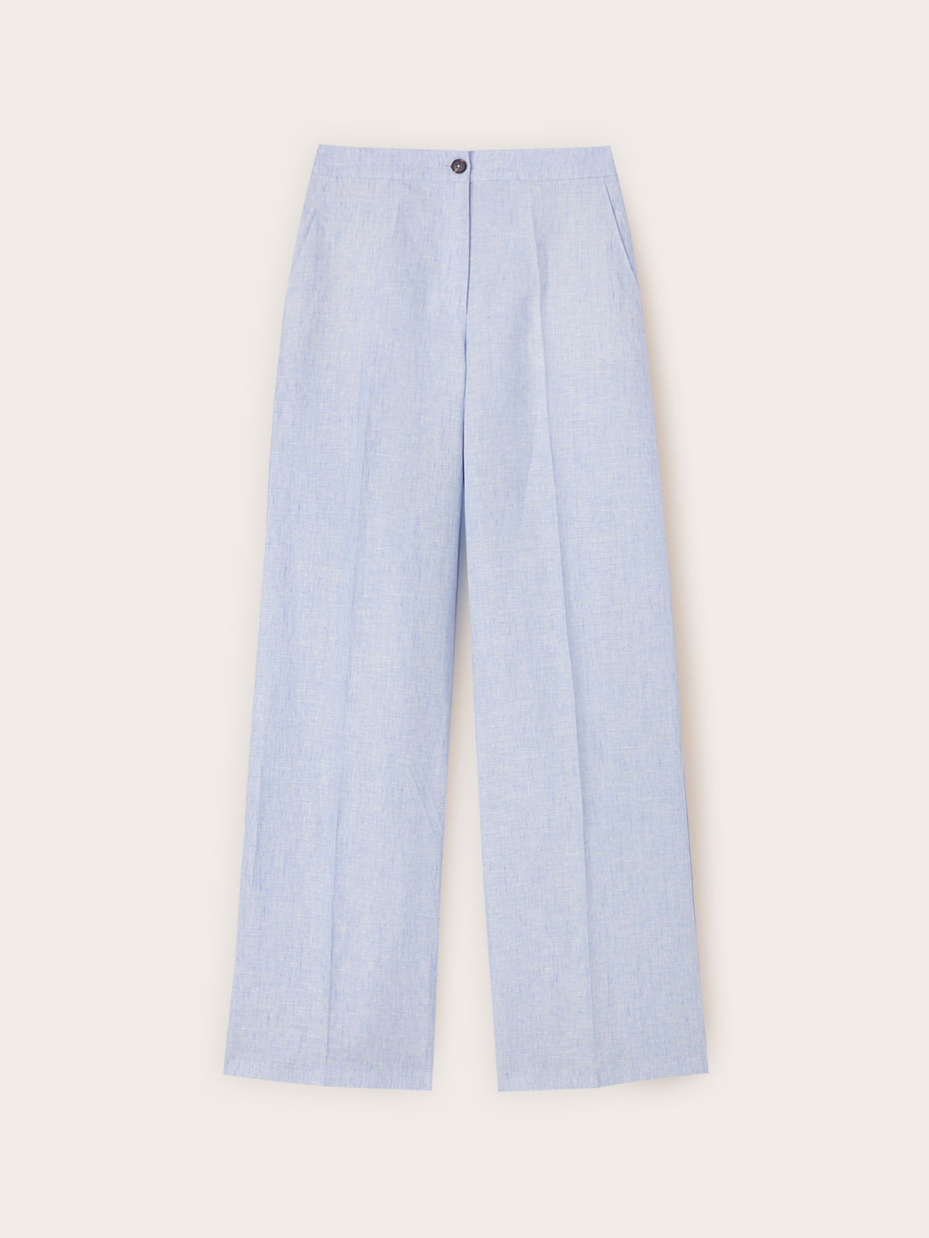 Palazzo-Hose aus Leinen image number 4