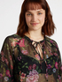 Bluse mit Blumenmuster aus Georgette image number 3