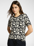 Printed viscose t-shirt image number 0