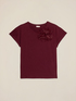 T-shirt with flower pin image number 3