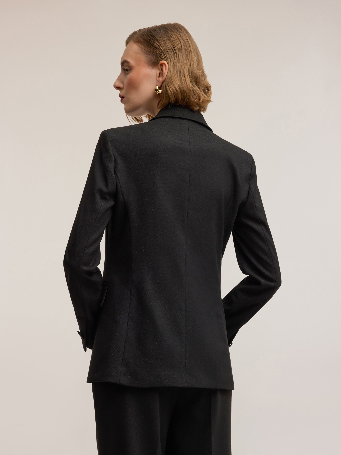 Strukturierter Blazer aus Lurex-Mix Smart Couture image number 1