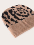 Animal print scarf and hat set image number 2