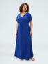 Pretty jersey dress with drawstring waist image number 4