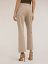 Kick-Flare-Hose aus Stretch-Baumwolldrillich image number 1