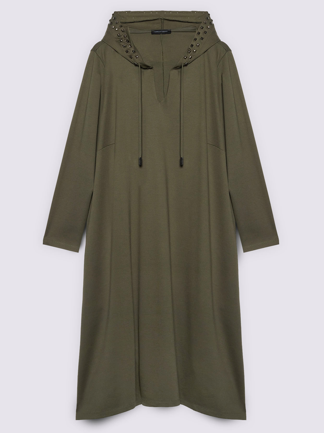 Vestito lungo con cappuccio image number 4