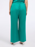 Pantalon palazzo en satin image number 1