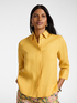 Camicia boxy in lino image number 0