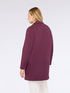 Cappotto in scuba dalla linea essenziale image number 1