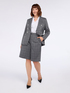 Bermuda-Shorts mit Glencheck-Muster und Lurex-Faden image number 0