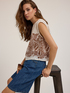 Blouse en broderie anglaise imprimée image number 3