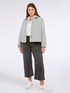 Short jacket in knitted fabric image number 3