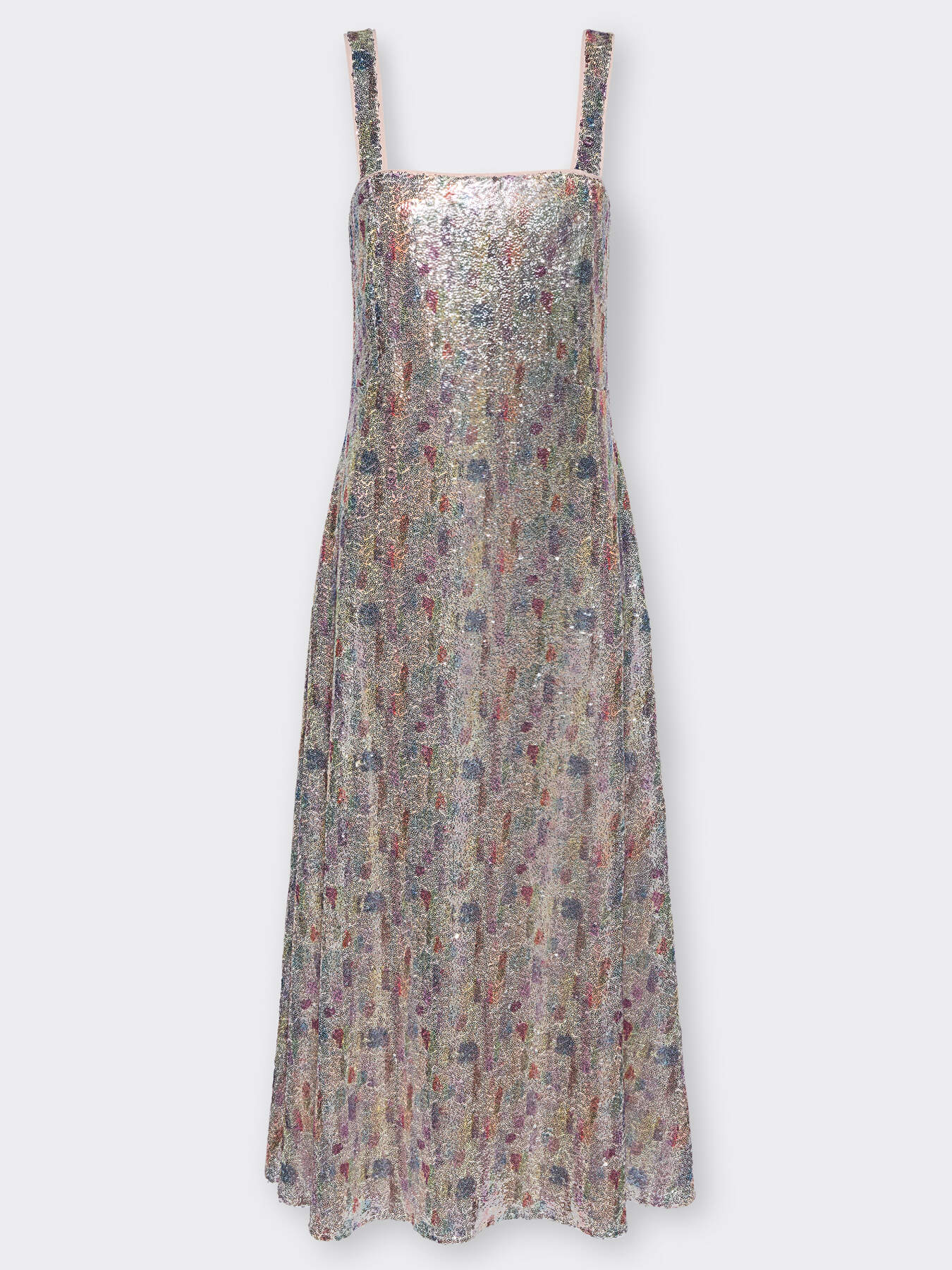 Tulle dress with sequins image number 5