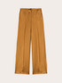 Pantaloni palazzo din amestec de in image number 4