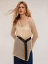 Crochet-effect knitted tunic image number 2