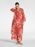 Printed long dress image number 0