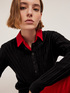 Cardigan a coste tridimensionali image number 3