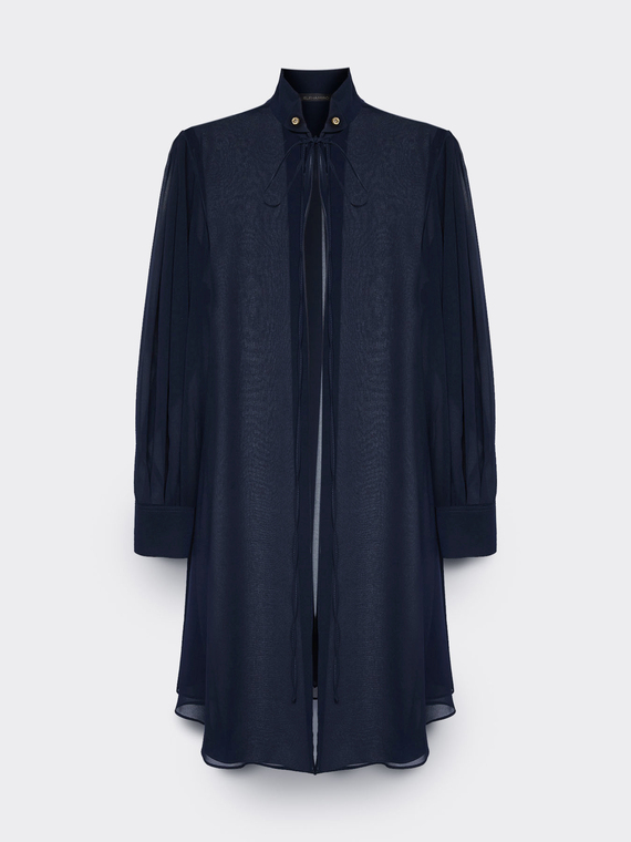 Chemise longue en georgette