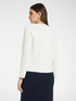 Viscose blend crew neck cardigan image number 1